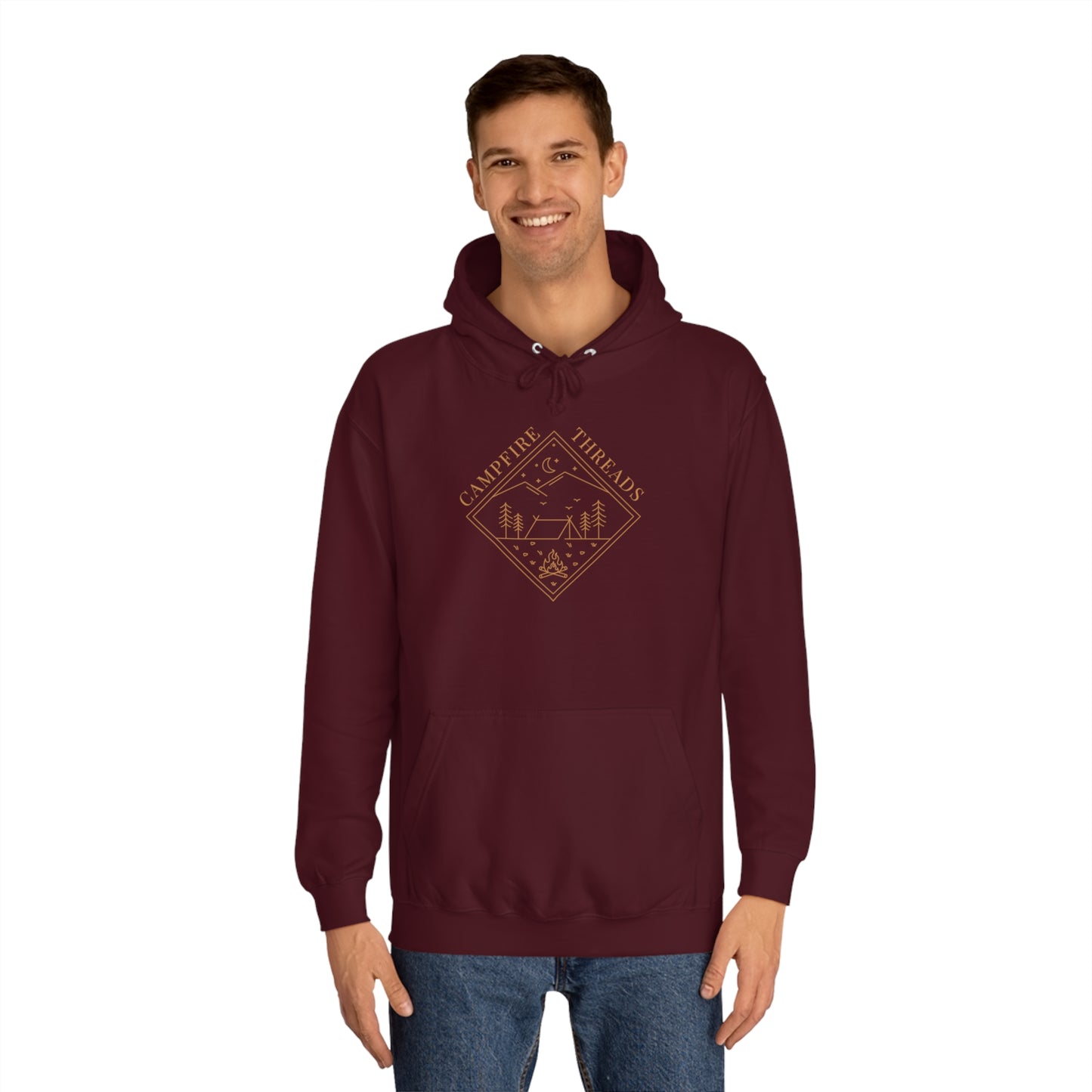 Night Life Campfire Threads Hoodie