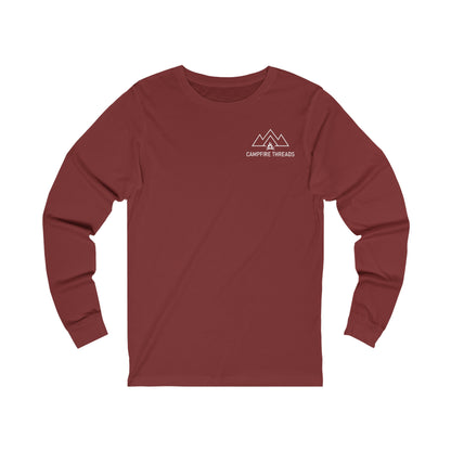 Campfire Mountain Logo Long Sleeve Tee