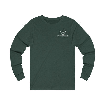 Campfire Mountain Logo Long Sleeve Tee