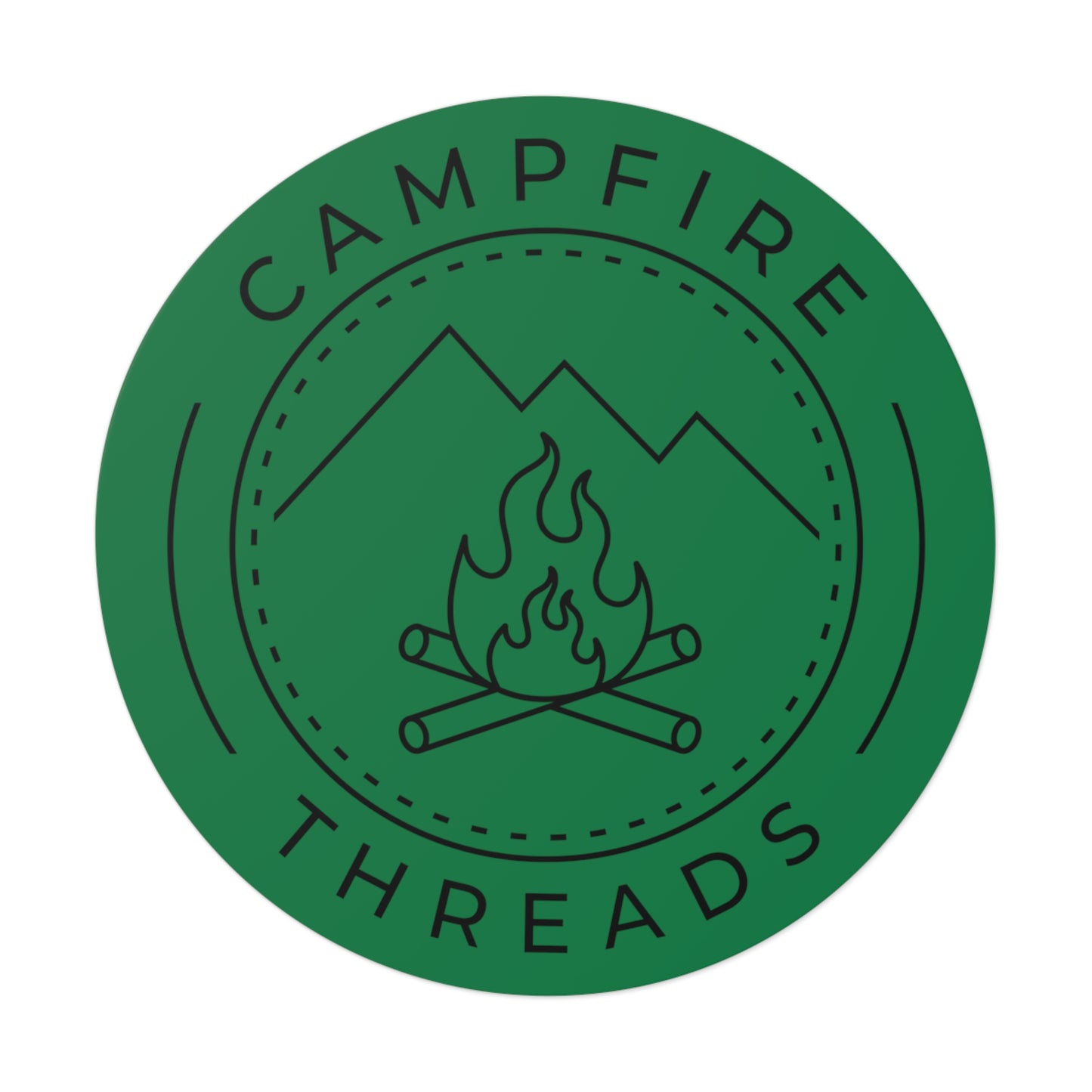 Campfire Threads Vinyl Stickers