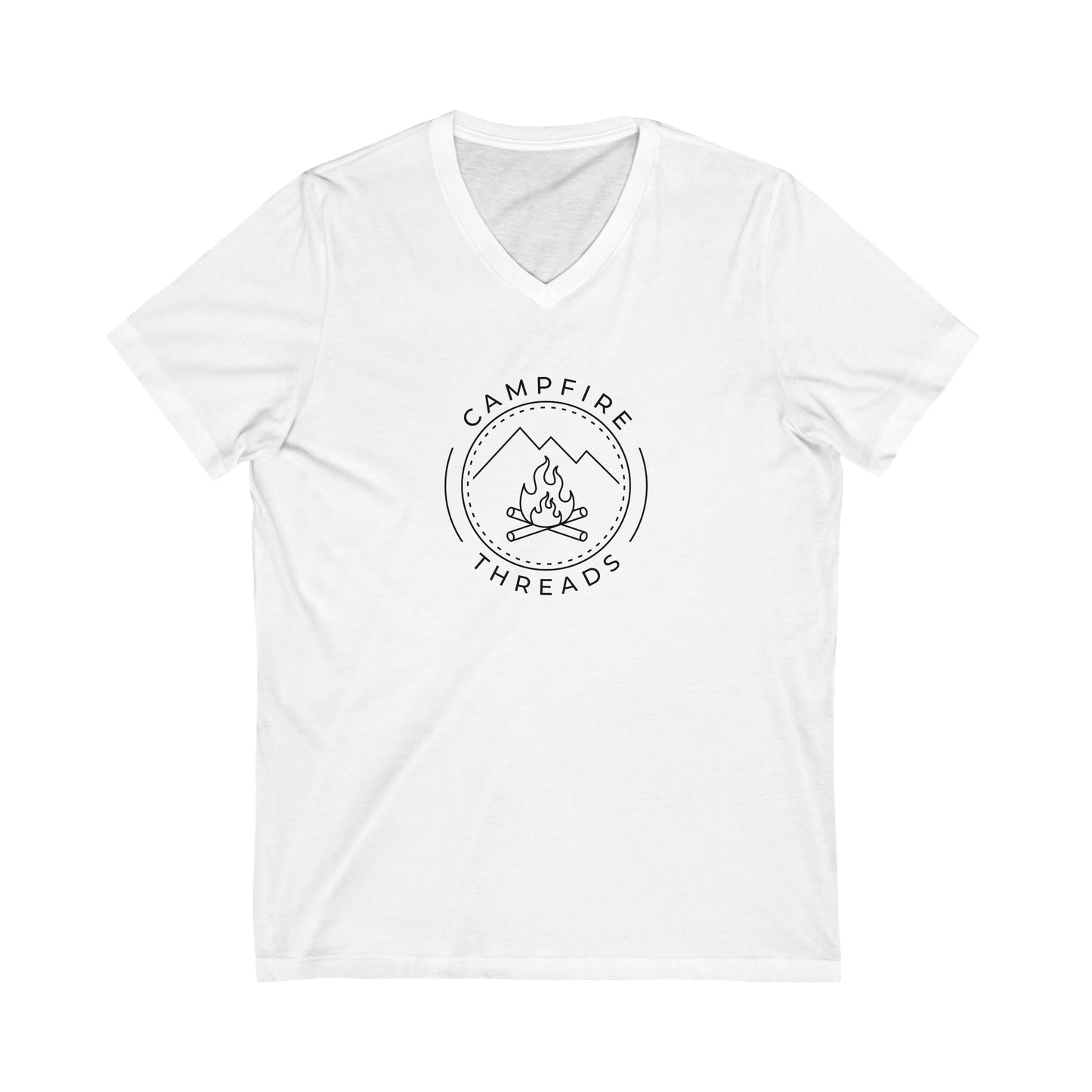 V-Neck Tee Logo 2