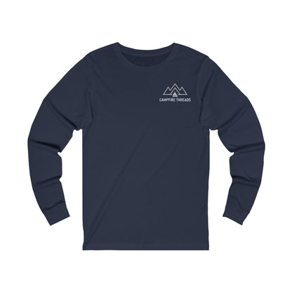 Campfire Mountain Logo Long Sleeve Tee